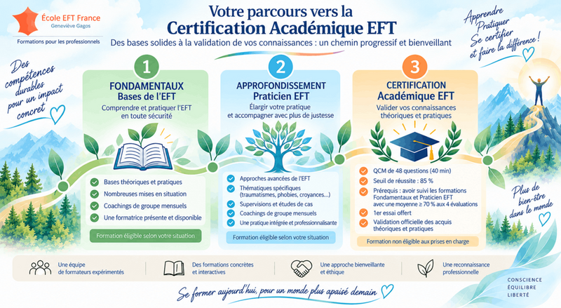 Certification Académique EFT de l'Ecole EFT France