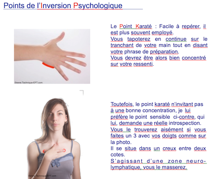 EFT - Points Inversion Psychologique