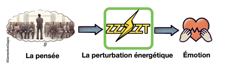 L'EFT de Gary Craig travaille sur la cause des émotions négatives, la perturbation énergétique.