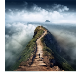 gagner en confiance est souvent un long chemin difficile avec beaucoup d'efforts